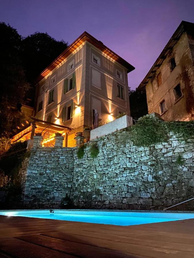 La Casa Sulla Collina Del Castello Villa Breno Exterior foto